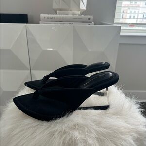 CINDER-F*CKING-RELLA THONG | BLACK NEOPRENE001